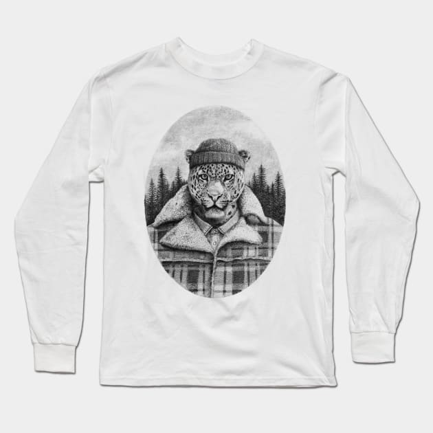 Lumberjack Long Sleeve T-Shirt by mikekoubou